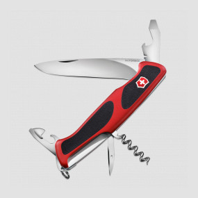 Нож швейцарский многофункциональный складной RangerGrip 68, 11 функций, 9.7 см, VICTORINOX, Швейцария, RangerGrip