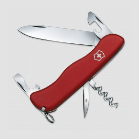 Нож швейцарский многофункциональный складной Picknicker, 11 функций, 8.5 см, VICTORINOX, Швейцария, VICTORINOX Swiss Army Soldier