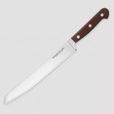 Нож для хлеба, 20 см, серия Classic Smoked Oak, BERGER CUTLERY, Германия, 