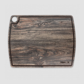 Доска разделочная композитная c желобом, 36х28см, дуб мореный, серия Fashion, ComposeEat, Россия, COMPOSE EAT (Россия)