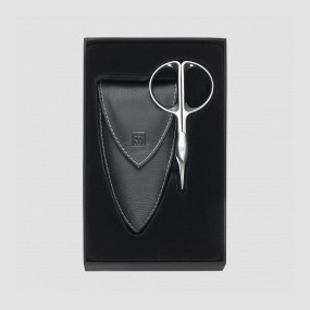 Ножницы маникюрные премиум-класса для кутикулы, 9 см, Twin 1731, в кожаном чехле, ZWILLING J.A. HENCKELS, Германия, Ножницы маникюрные