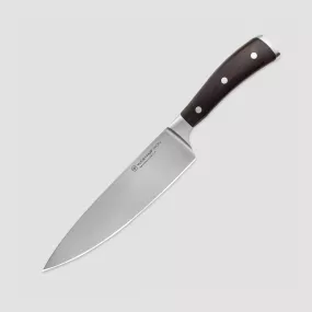 Профессиональный поварской кухонный нож 20 см, серия Ikon, WUESTHOF, Золинген, Германия, Нож поварской профессиональный