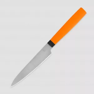 Нож универсальный кухонный U130, 13,4 см, сталь N690, Orange, OWL KNIFE, Россия, OWL KNIFE (Россия)