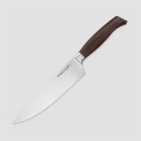Нож поварской, 21 см, серия Ergo Line Smoked Oak, BERGER CUTLERY, Германия, Ergo Smoked oak BERGER CUTLERY