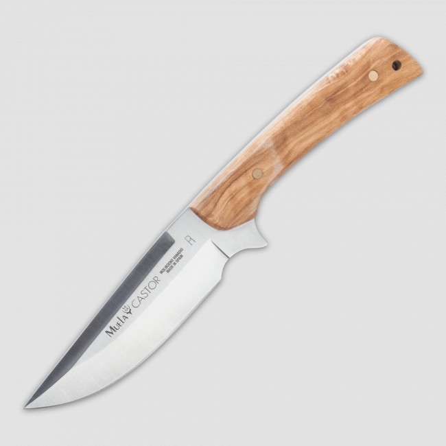 Нож с фиксированным клинком Castor, чехол кожа, MUELA, Испания
