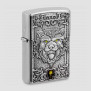Зажигалка бензиновая Wolf Emblem, ZIPPO, США