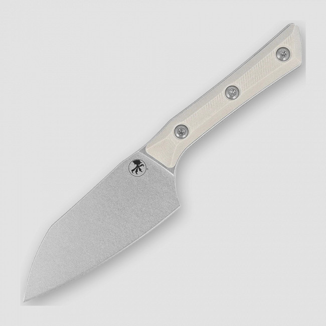 Нож поварской кухонный Сантоку, 10 см, MICROTECH, США