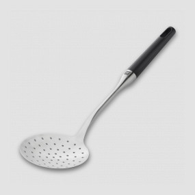 Нержавеющая шумовка, размер: 36 см, материал: нержавеющая сталь, пластик, серия TWIN Pure black, ZWILLING J.A. HENCKELS, Германия, Аксессуары кухонные ZWILLING