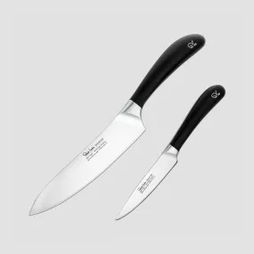 Набор кухонных ножей 2 штуки, SIGNATURE, серия Promotion, ROBERT WELCH, Великобритания, Signature knives ROBERT WELCH