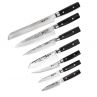 Набор кухонных ножей, 7 штук, на магнитной подставке ComposeEat (Vintage Grey), серия Zen, YAXELL, Япония_00816810048222777355.jpg