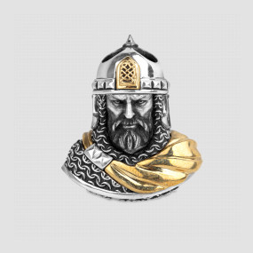 Бусина на темляк Александр Невский, OLD CASTER EDC, Россия, OLD CASTER (Россия)