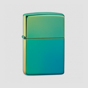 Зажигалка Classic High Polish Teal, ZIPPO, США, Зажигалки
