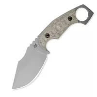 Нож с фиксированным клинком Monkey Thumper Design by Black Roc Knives, 9 см, FOX, Италия видео продукта