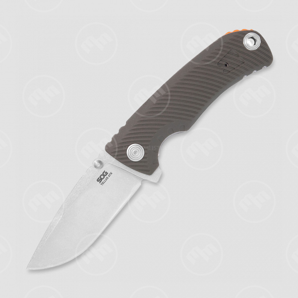 Нож полуавтоматический складной Tellus ATK, 8 см, SOG, США