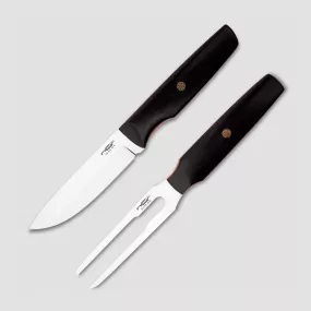 Набор туристический, нож+вилка S-H 01, N.C. CUSTOM, Россия, N.C. CUSTOM (Россия)