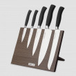 Набор кухонных ножей, 5 штук, на магнитной подставке ComposeEat, серия Ergo Line Pro, BERGER CUTLERY, Германия_00819160047698918617.jpg