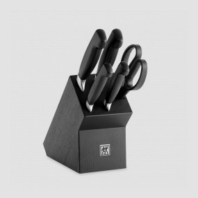 Набор из 4-х ножей и ножниц в подставке, серия TWIN Four Star, ZWILLING J.A. HENCKELS, Германия, Набор ножей 5 предметов