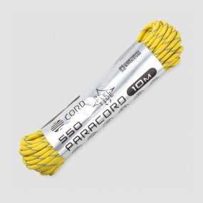 Паракорд 550 световозвращающий lemon, 10 м, серия Cord 550, CORD, Россия, Новинки