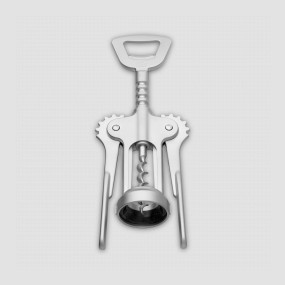 Штопор двухрычажный никелированный, 20 х 7 см, нержавеющая сталь, стальной, ZWILLING J.A. HENCKELS, Германия, Аксессуары барные