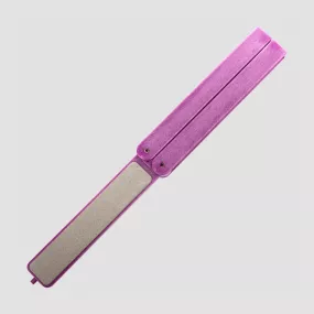 Брусок складной, алмазный Fine (600), цвет: фиолетовый, серия Knife sharpeners, EZE-LAP, США, Точилки карманные