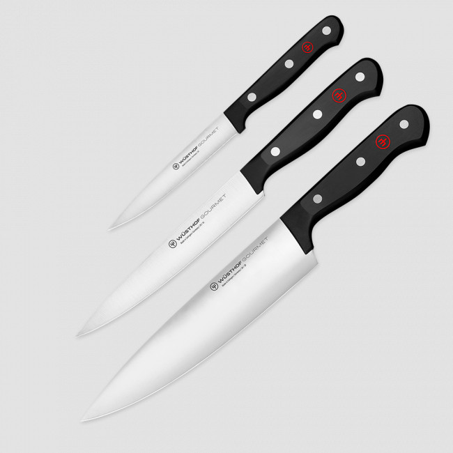 Набор кухонных ножей 3 предмета, серия Gourmet, WUESTHOF, Золинген, Германия