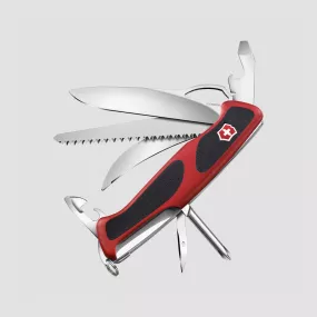 Нож швейцарский многофункциональный складной RangerGrip 58 Hunter, 13 функций, 9.7 см, VICTORINOX, Швейцария, Швейцарский нож