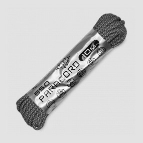Паракорд 550 световозвращающий black snake, 10 м, серия Cord 550, CORD, Россия, CORD (Россия)