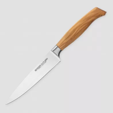 Нож универсальный, 16 см, серия Ergo Line Olive, BERGER CUTLERY, Германия, 