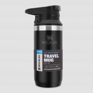 Термокружка Adventure, объем: 350 мл, цвет черный, STANLEY, США, Термокружки STANLEY