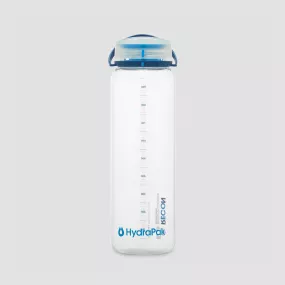 Бутылка для воды Recon, 1 л, синяя, HydraPak, США, Бутылки для воды HYDRAPAK