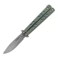 Нож складной М0003, 8,9 см, SHOKUROFF KNIVES, Россия видео продукта
