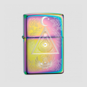 Зажигалка Classic Eye of Providence Design Multi Color, ZIPPO, США, Зажигалки