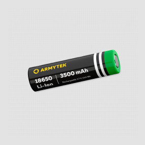 Аккумулятор незащищенный 18650 Li-Ion 3500 mAh, ARMYTEK, Канада, ARMYTEK (Канада)