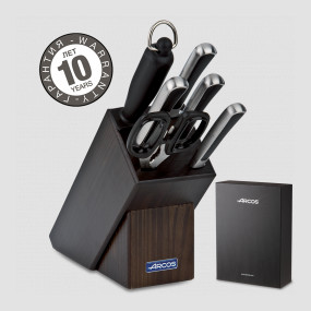 Набор кухонных ножей 6 предметов в подставке, серия Saeta, ARCOS, Испания, Наборы ножей 6 предметов