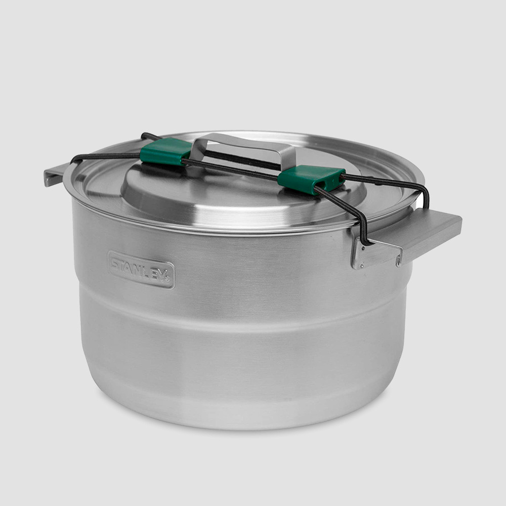 Набор туристической посуды Adventure, 21 предмет, объем: 3,5 л, цвет: стальной, STANLEY, США