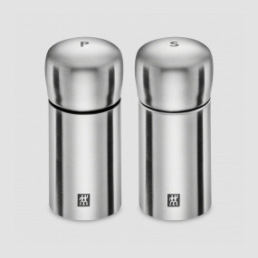 Набор из 2-х мельниц для соли и перца, 10 см, нержавеющая сталь, стальной, ZWILLING J.A. HENCKELS, Германия, Мельницы для специй