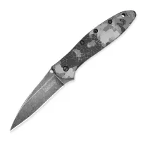 Нож полуавтоматический складной Leek, 7,5 см, KERSHAW, США видео продукта