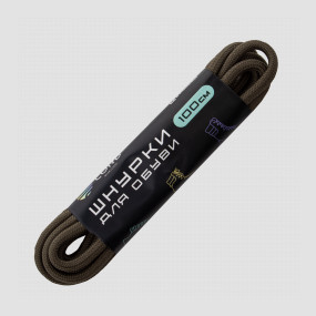 Шнурки из паракорда, 100 см, хаки, CORD, Россия, Шнурки CORD