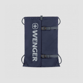 Рюкзак - мешок на завязках XC Fyrst, размер: 48 х 35 х 1 см, цвет: синий, WENGER, Швейцария, WENGER (Швейцария)