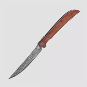 Нож складной для стейка Itto-Ryu Folding Steak, Cocobolo Wood Handles, HIKARI, Япония, HIKARI (Япония)