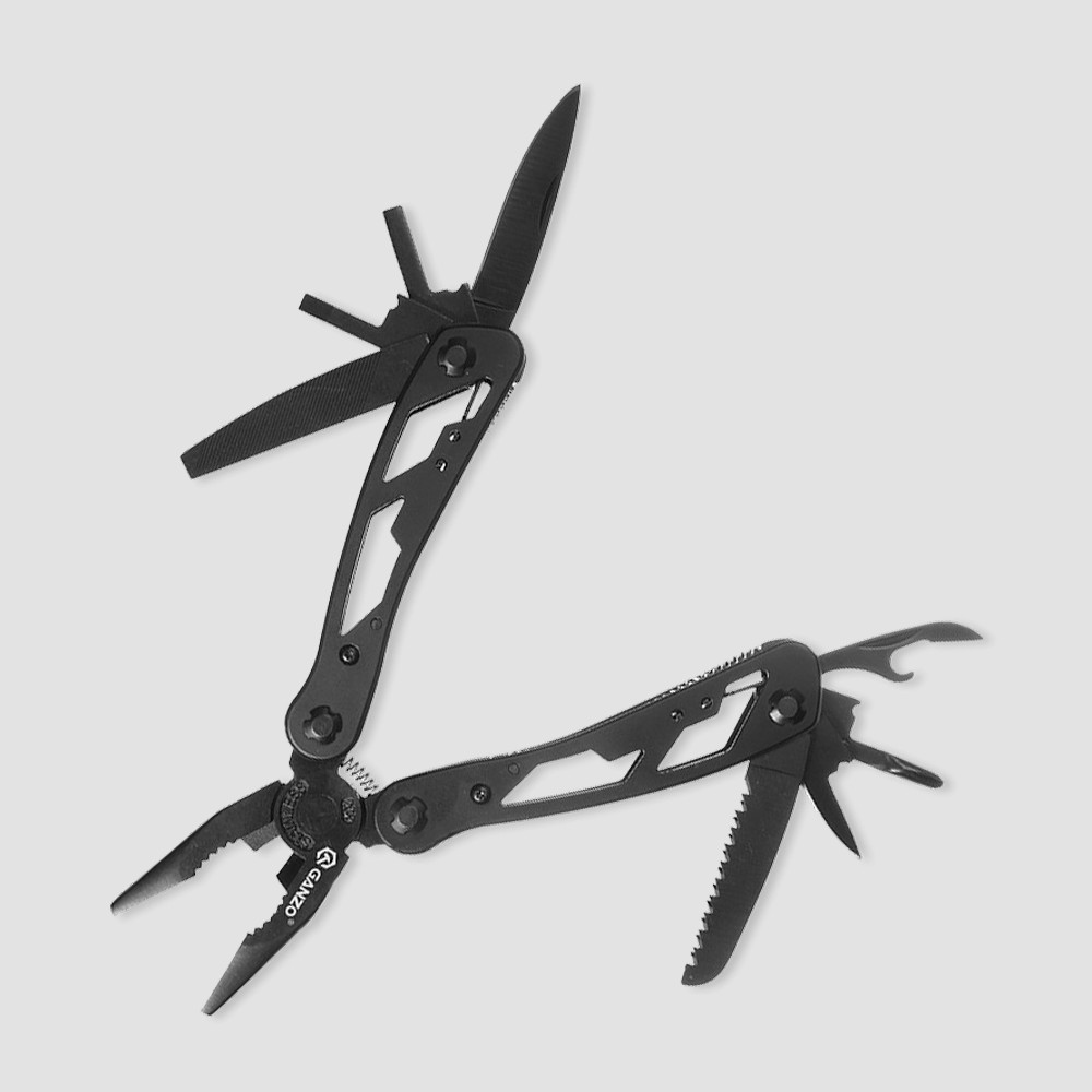 Мультитул складной, 11 функций, GANZO, Китай