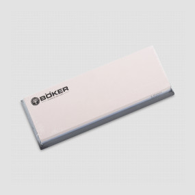 Камень точильный водный комбинированный 600/1500 на подставке, BOKER, Германия, Водные точильные камни и бруски