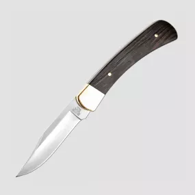 Нож с фиксированным клинком Hunter Macassar Ebony Dymondwood Handle, BUCK, США, Фиксированные ножи BUCK