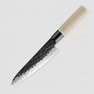 Нож кухонный поварской Шеф, 18 см, серия Hammered Finish, TOJIRO, Япония, Кухонные ножи TOJIRO