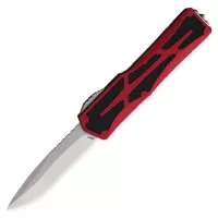 Нож автоматический фронтальный выкидной Colossus, 8,9 см, HERETIC KNIVES, США видео продукта