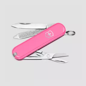 Нож швейцарский складной Classic SD Cherry Blossom, 7 функций, 4 см, VICTORINOX, Швейцария, Швейцарский нож