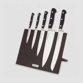 Набор кухонных ножей, 5 штук, на магнитной подставке ComposeEat, серия Classic Pro, BERGER CUTLERY, Германия, Classic Pro BERGER CUTLERY