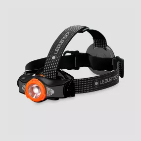 Фонарь аккумуляторный налобный, цвет: черно-оранжевый (502166), LED LENSER, Германия, Фонари налобные