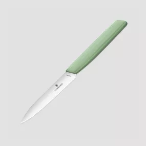 Нож кухонный для чистки овощей и фруктов Swiss Modern 10 см, VICTORINOX, Швейцария, Ножи для овощей Victorinox