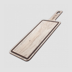 Доска композитная с желобом для сервировки и подачи, 36х12см, дуб светлый, серия ProFashion, ComposeEat, Россия, Сервировочные доски COMPOSE EAT